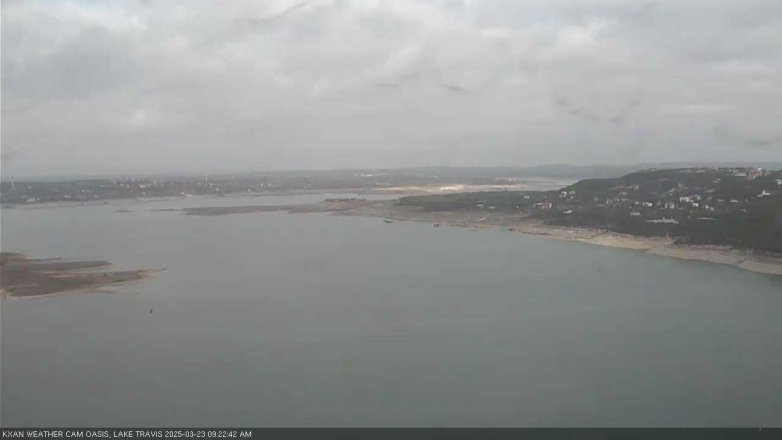Lake Travis webcam, March 23, 2025 9:25 AM CT