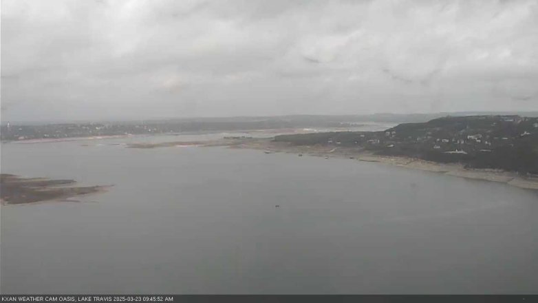 Lake Travis webcam, March 23, 2025 9:45 AM CT