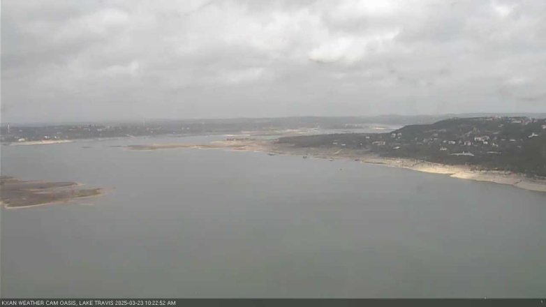 Lake Travis webcam, March 23, 2025 10:25 AM CT