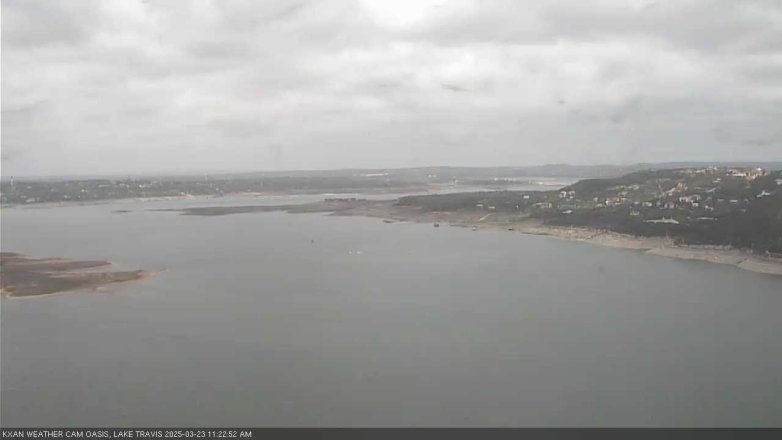 Lake Travis webcam, March 23, 2025 11:25 AM CT