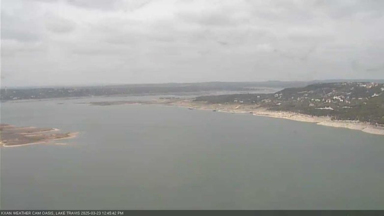Lake Travis webcam, March 23, 2025 12:45 PM CT