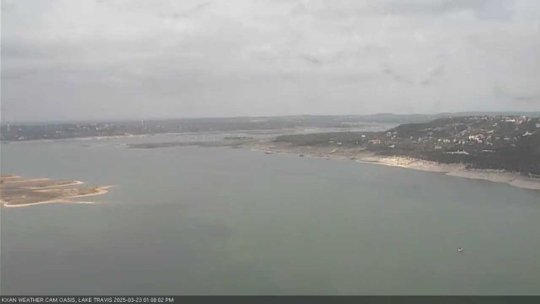Lake Travis webcam, March 23, 2025 1:00 PM CT