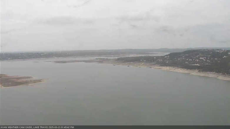 Lake Travis webcam, March 23, 2025 1:45 PM CT