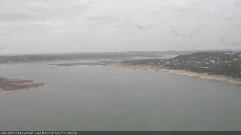 Lake Travis webcam, March 23, 2025 2:00 PM CT