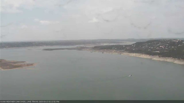 Lake Travis webcam, March 23, 2025 2:25 PM CT