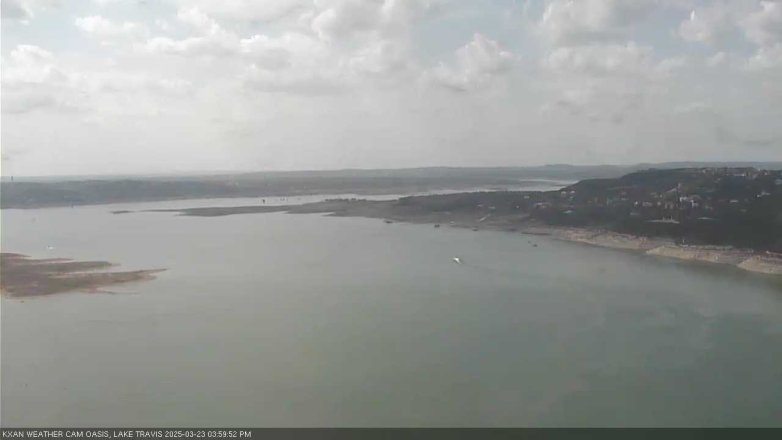 Lake Travis webcam, March 23, 2025 4:00 PM CT