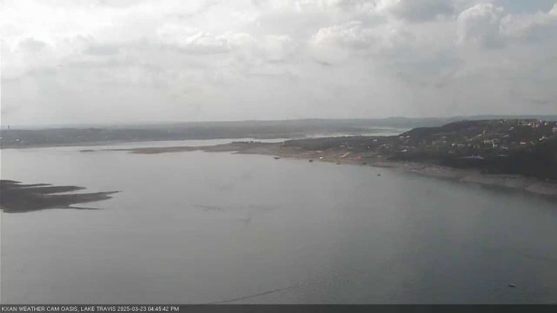 Lake Travis webcam, March 23, 2025 4:45 PM CT