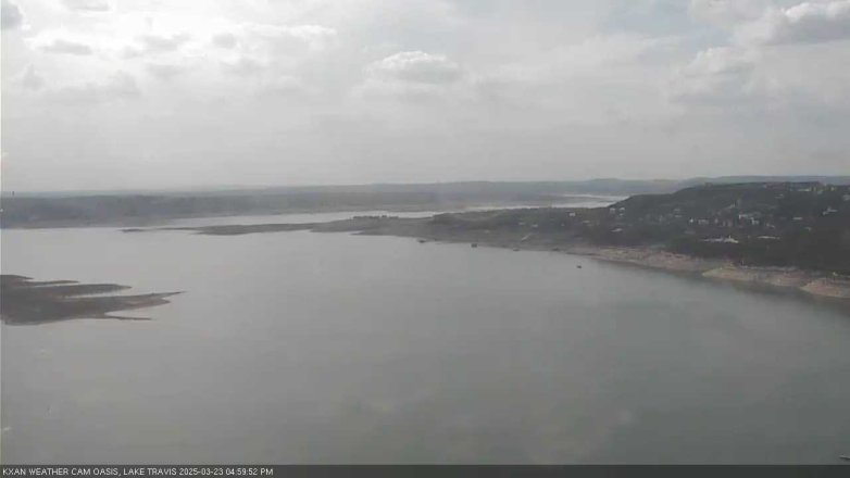 Lake Travis webcam, March 23, 2025 5:00 PM CT