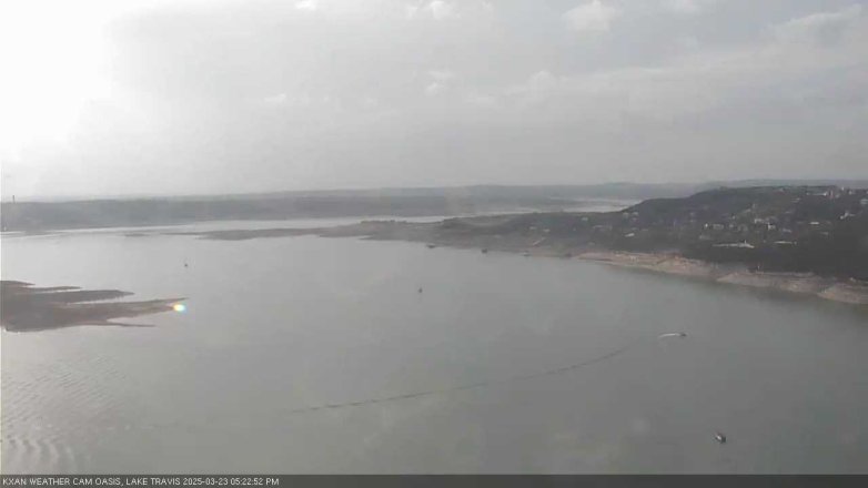 Lake Travis webcam, March 23, 2025 5:25 PM CT