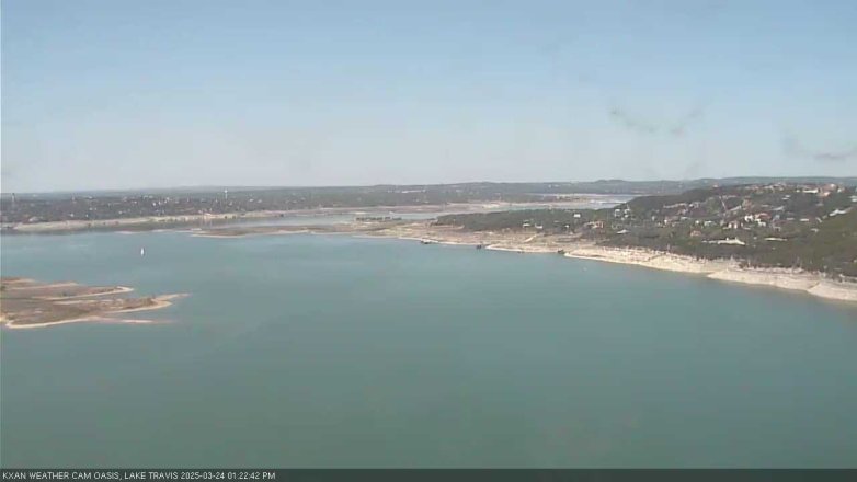 Lake Travis webcam, March 24, 2025 1:25 PM CT