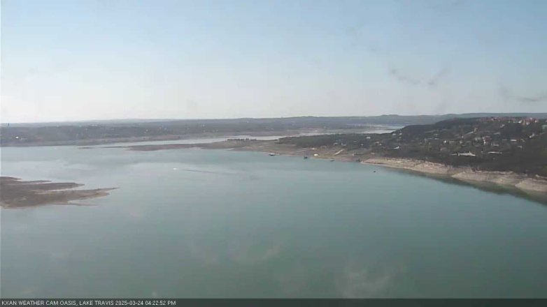 Lake Travis webcam, March 24, 2025 4:25 PM CT