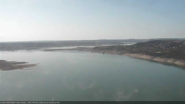 Lake Travis webcam, March 24, 2025 5:00 PM CT