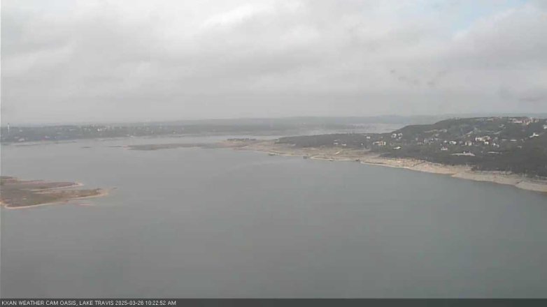 Lake Travis webcam, March 26, 2025 10:25 AM CT