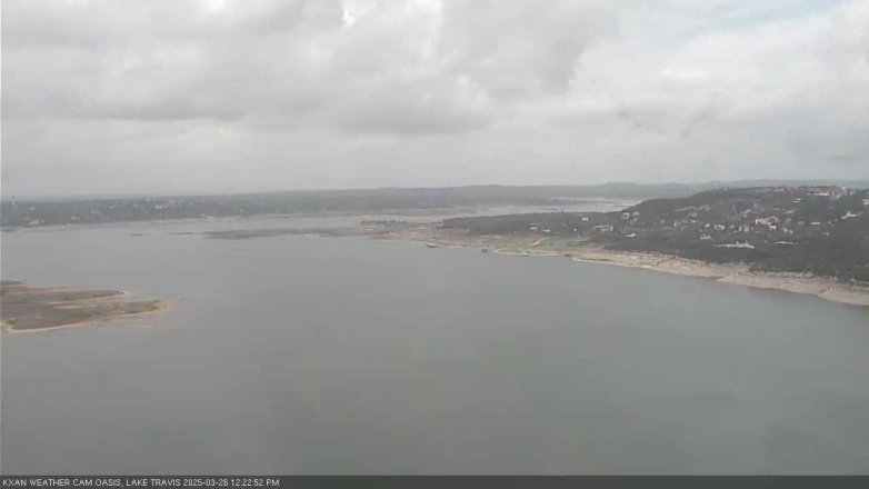 Lake Travis webcam, March 26, 2025 12:25 PM CT