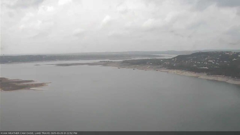Lake Travis webcam, March 26, 2025 1:25 PM CT