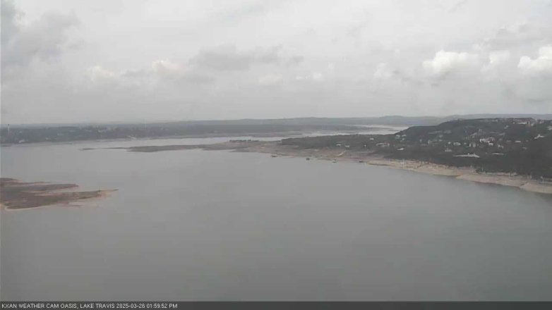 Lake Travis webcam, March 26, 2025 2:00 PM CT