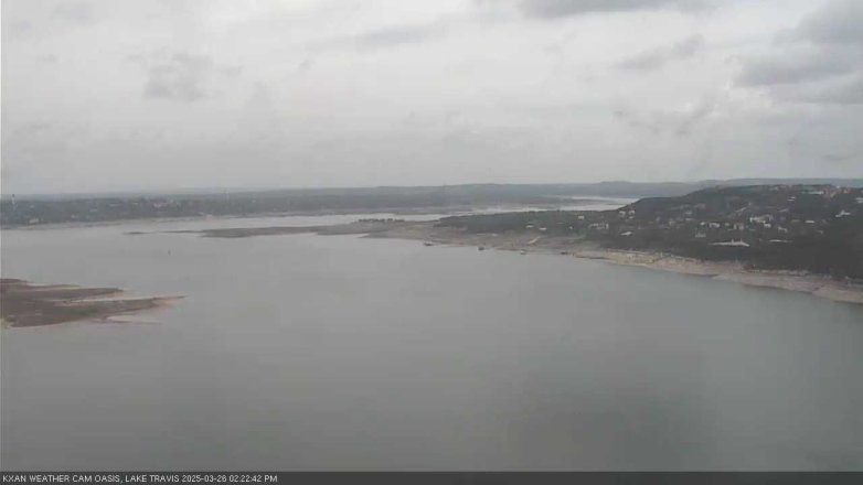 Lake Travis webcam, March 26, 2025 2:25 PM CT