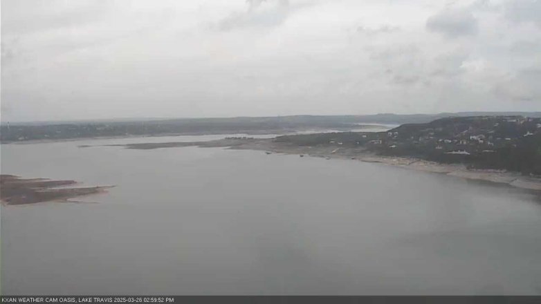Lake Travis webcam, March 26, 2025 3:00 PM CT
