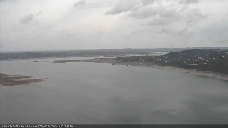 Lake Travis webcam, March 26, 2025 3:25 PM CT
