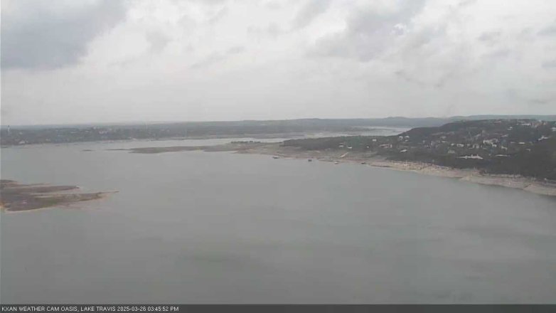 Lake Travis webcam, March 26, 2025 3:45 PM CT