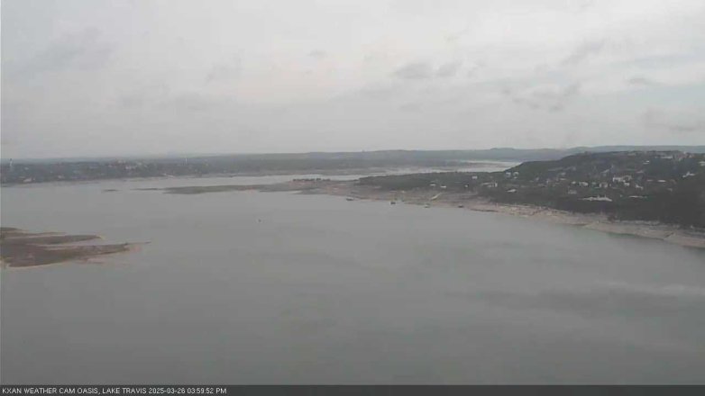 Lake Travis webcam, March 26, 2025 4:00 PM CT