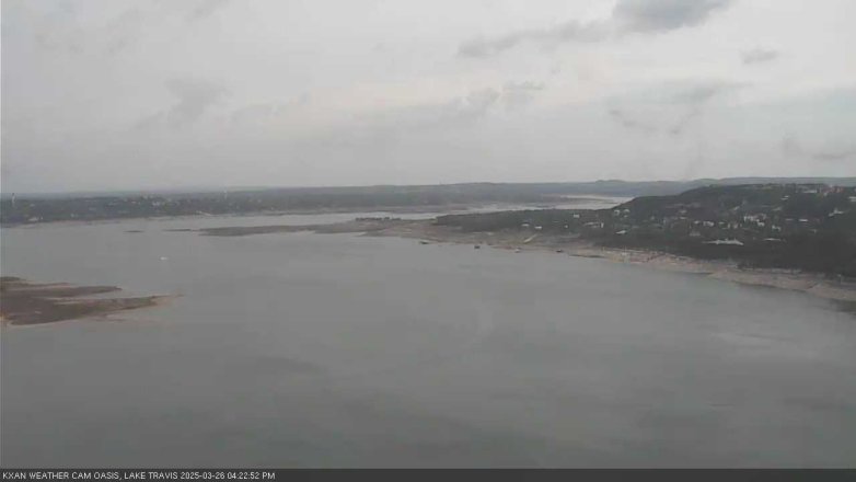 Lake Travis webcam, March 26, 2025 4:25 PM CT