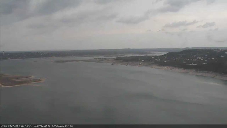 Lake Travis webcam, March 26, 2025 4:45 PM CT