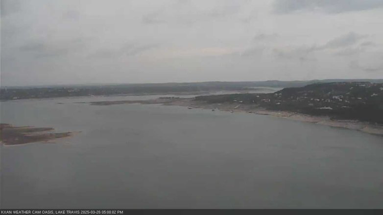 Lake Travis webcam, March 26, 2025 5:00 PM CT