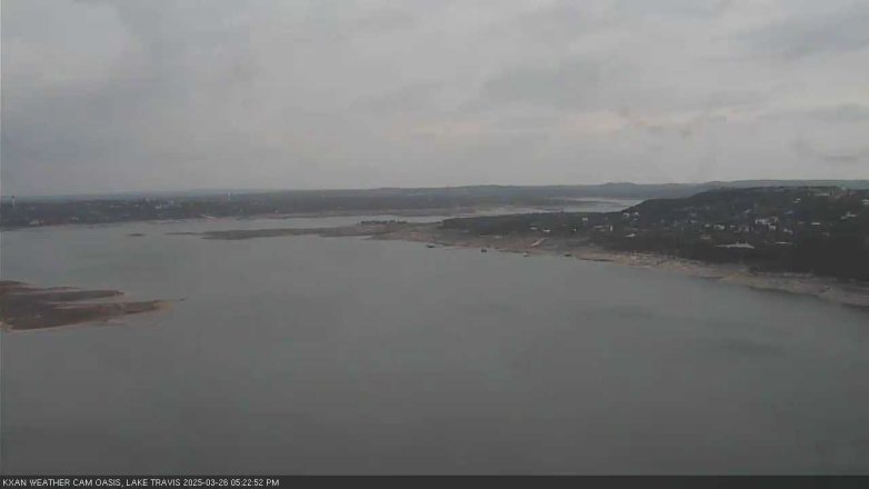 Lake Travis webcam, March 26, 2025 5:25 PM CT