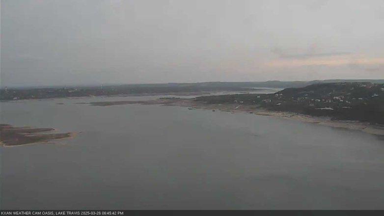 Lake Travis webcam, March 26, 2025 6:45 PM CT