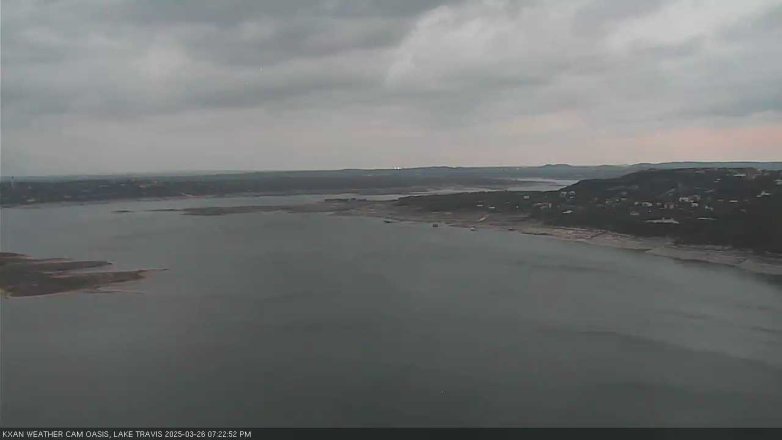 Lake Travis webcam, March 26, 2025 7:25 PM CT