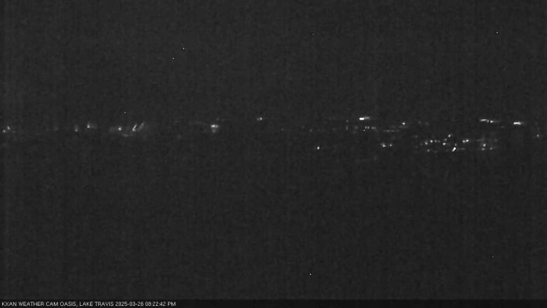 Lake Travis webcam, March 26, 2025 8:25 PM CT