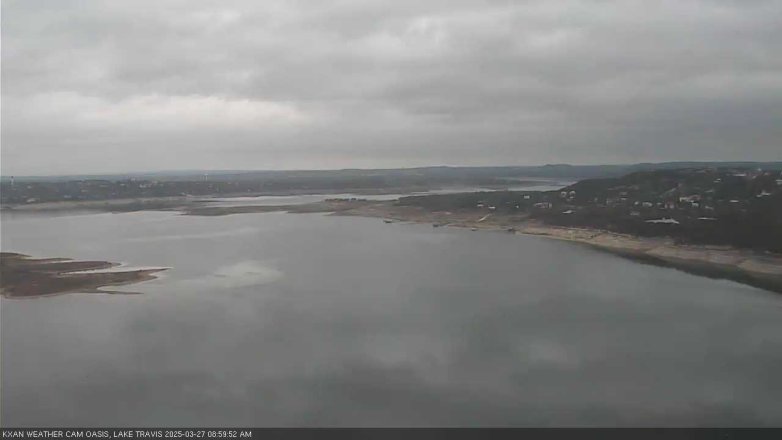 Lake Travis webcam, March 27, 2025 9:00 AM CT