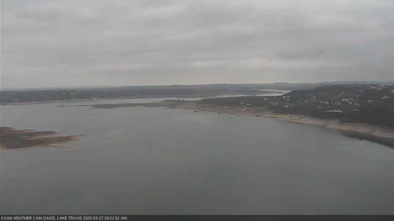 Lake Travis webcam, March 27, 2025 9:25 AM CT