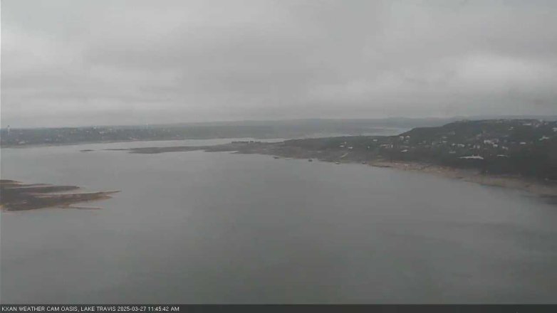 Lake Travis webcam, March 27, 2025 11:45 AM CT
