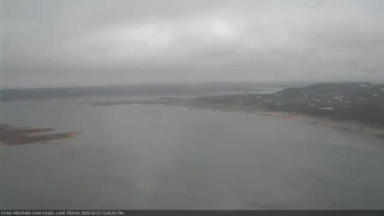 Lake Travis webcam, March 27, 2025 12:45 PM CT