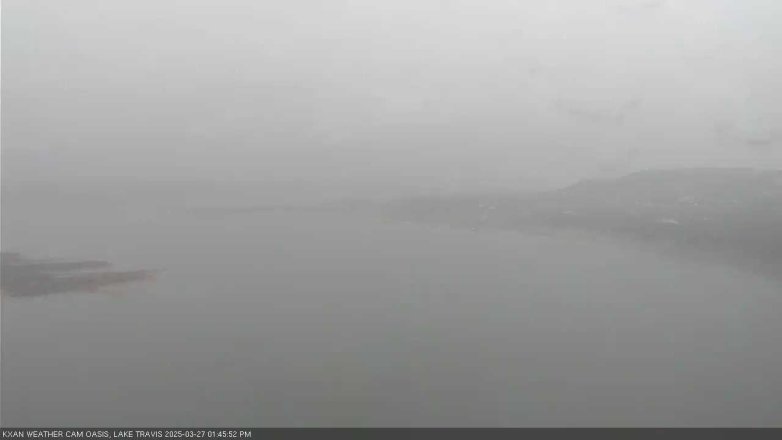 Lake Travis webcam, March 27, 2025 1:45 PM CT