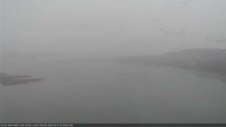 Lake Travis webcam, March 27, 2025 2:00 PM CT
