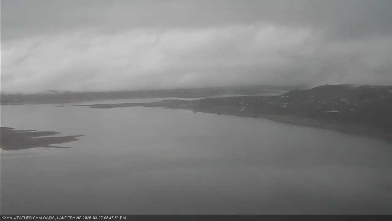 Lake Travis webcam, March 27, 2025 6:45 PM CT