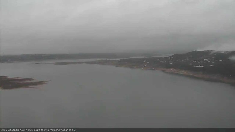 Lake Travis webcam, March 27, 2025 7:00 PM CT