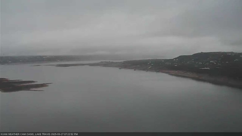 Lake Travis webcam, March 27, 2025 7:25 PM CT