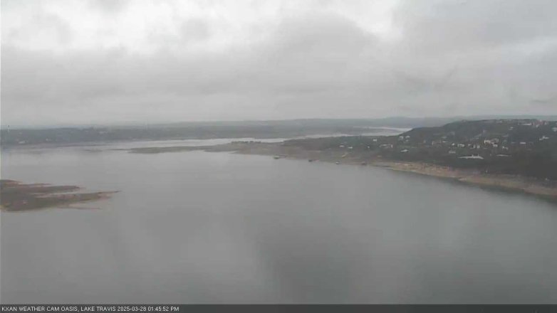 Lake Travis webcam, March 28, 2025 1:45 PM CT