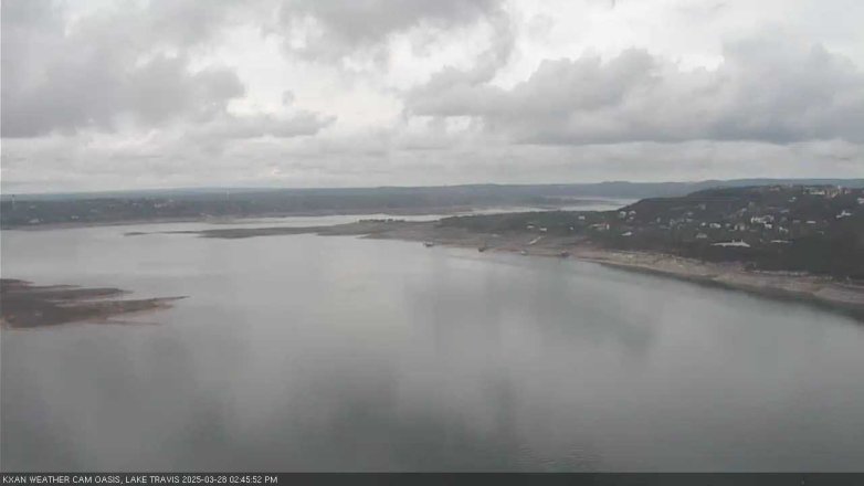 Lake Travis webcam, March 28, 2025 2:45 PM CT