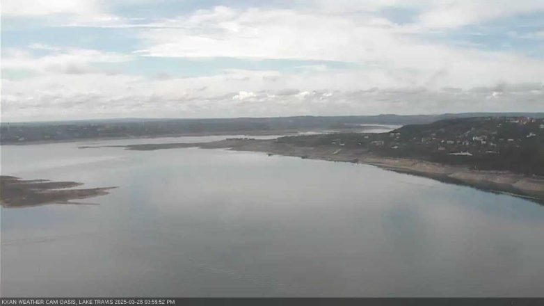 Lake Travis webcam, March 28, 2025 4:00 PM CT