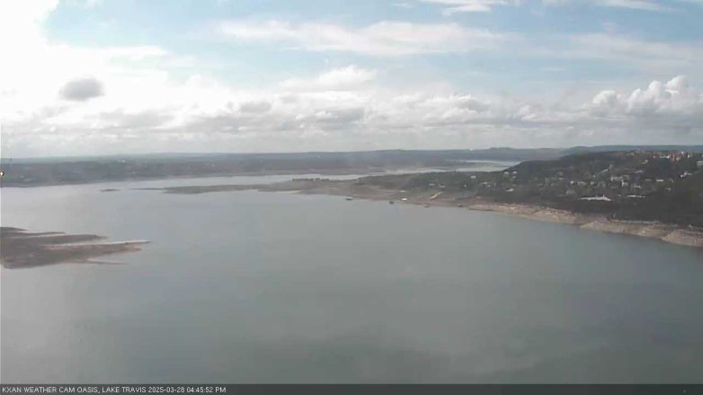 Lake Travis webcam, March 28, 2025 4:45 PM CT