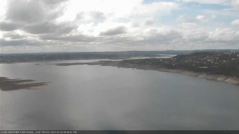 Lake Travis webcam, March 28, 2025 5:00 PM CT