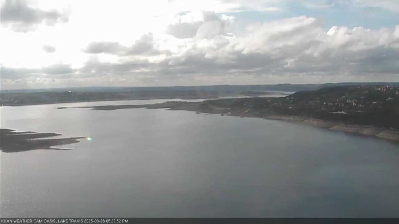 Lake Travis webcam, March 28, 2025 5:25 PM CT