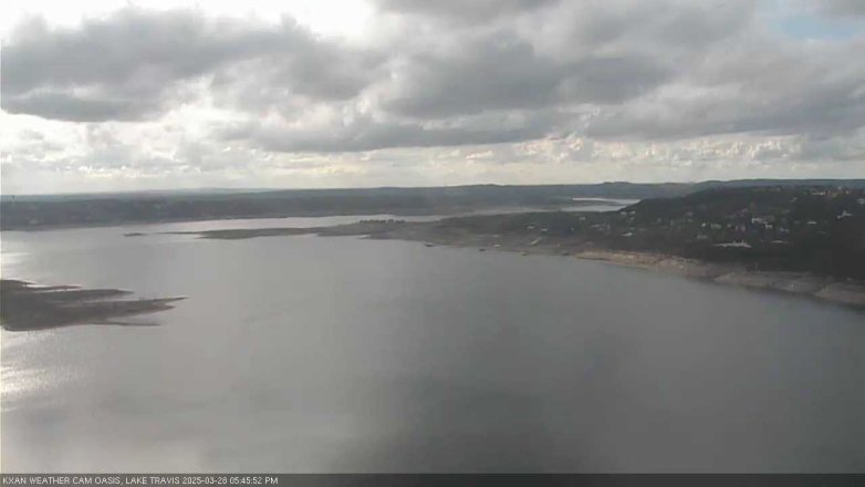 Lake Travis webcam, March 28, 2025 5:45 PM CT