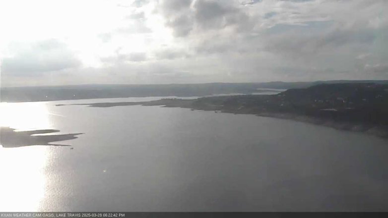 Lake Travis webcam, March 28, 2025 6:25 PM CT