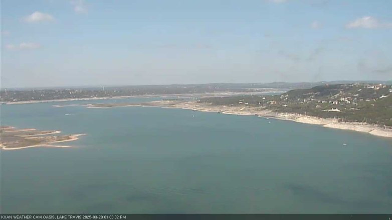 Lake Travis webcam, March 29, 2025 1:00 PM CT